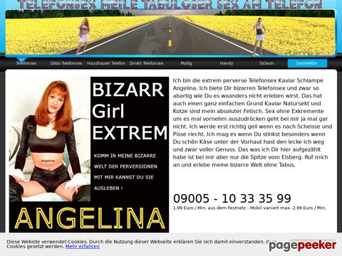 Kaviar Telefonsex extrem bizarr