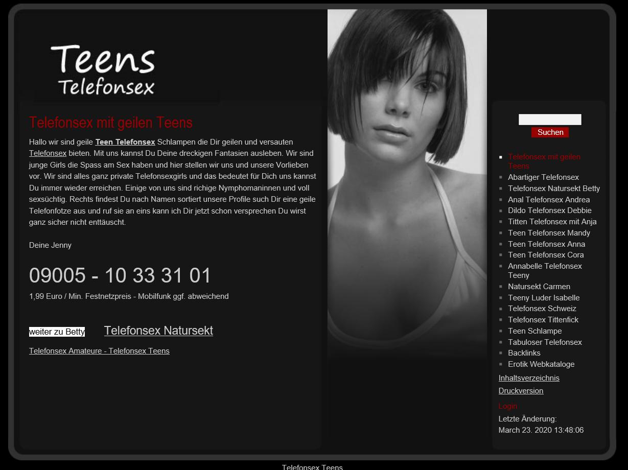 mehr Information : Teen Telefonsex